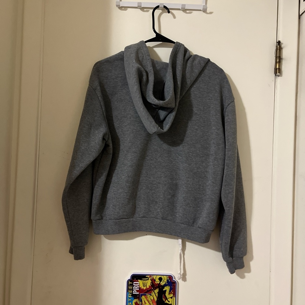 Dark Grey Zip-Up. Size M Womens.